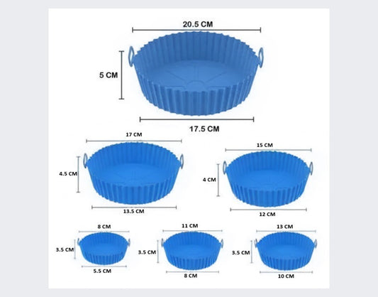moldes silicona air freyer